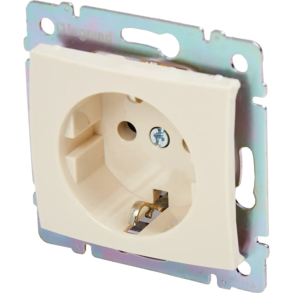 Наб. 6 роз. 2К+З цвет слоновая кость VAL legrand Valena STLM-2120777 - Вид №3