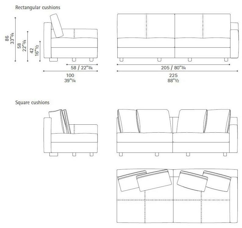 Poltrona Frau Модульный диван La collezione - divani e poltrone sun-id-1459157 - Вид №41