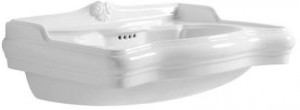 JULP06051T0M Накладная раковина на столешницу  прямоугольная Azzurra Ceramica