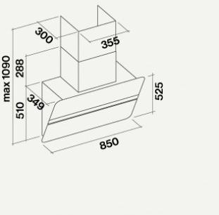 Falmec Настенная вытяжка из нержавеющей стали Silence - nrs sun-id-1428052 - Вид №2
