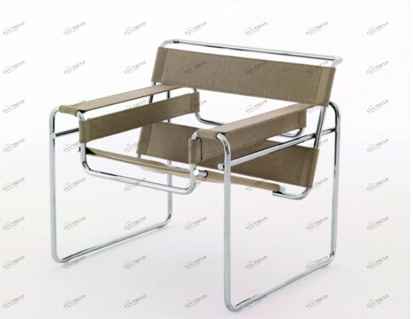 KNOLL Кресло из парусины с подлокотниками Wassily sun-id-1410154