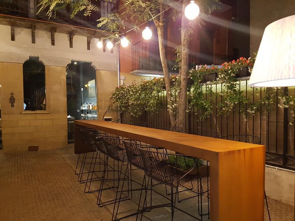 Стальной садовый стул с подлокотниками iSimar Bolonia ARCH-00047054 - Вид №2