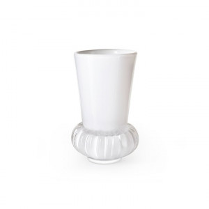 44139 Ваза "Падам", белая, 215/110 мм. Maleras