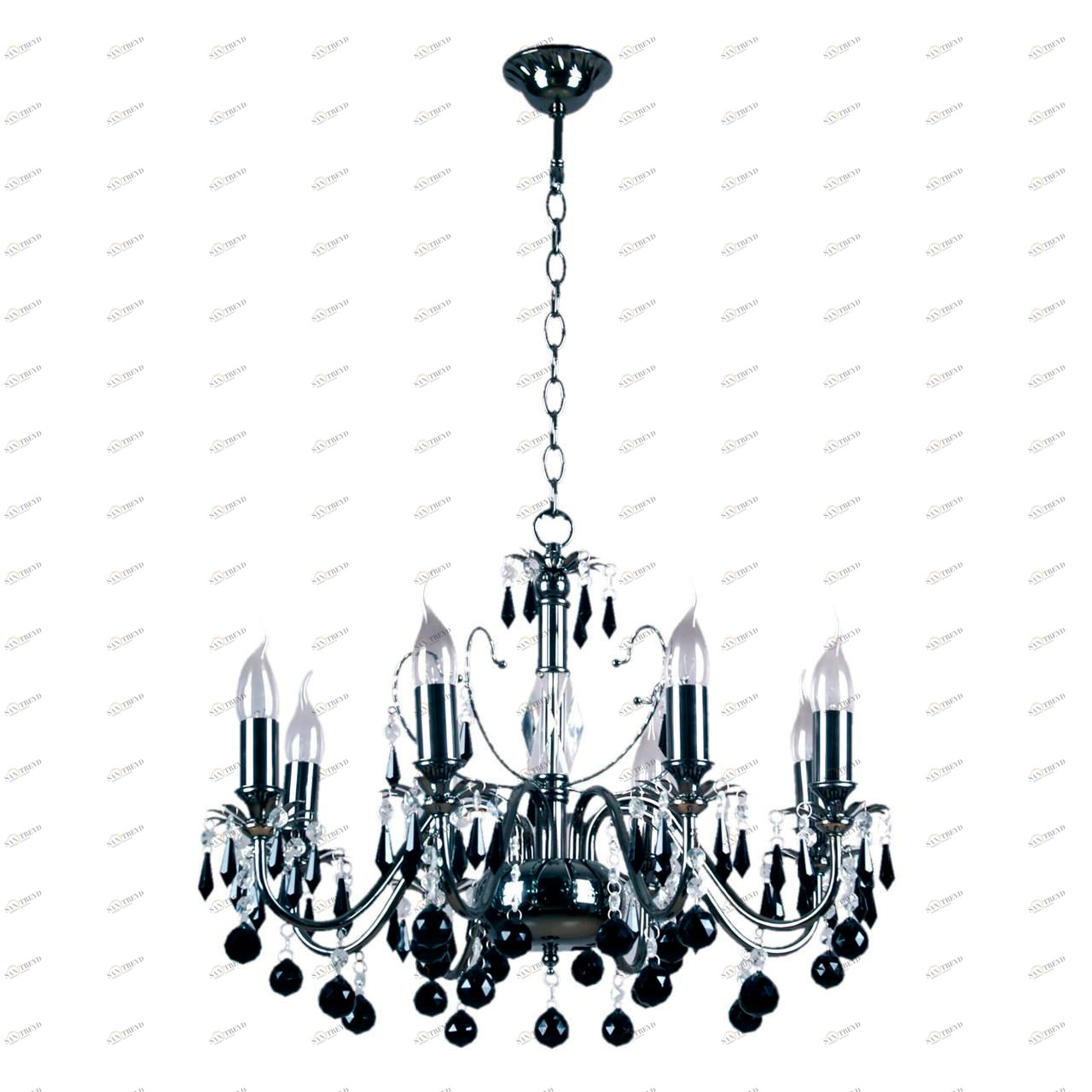 Подвесная люстра MW-Light Барселона 313010208 черная MW-LIGHT ДИЗАЙНЕРСКИЕ, БАРСЕЛОНА 188073 Черный 