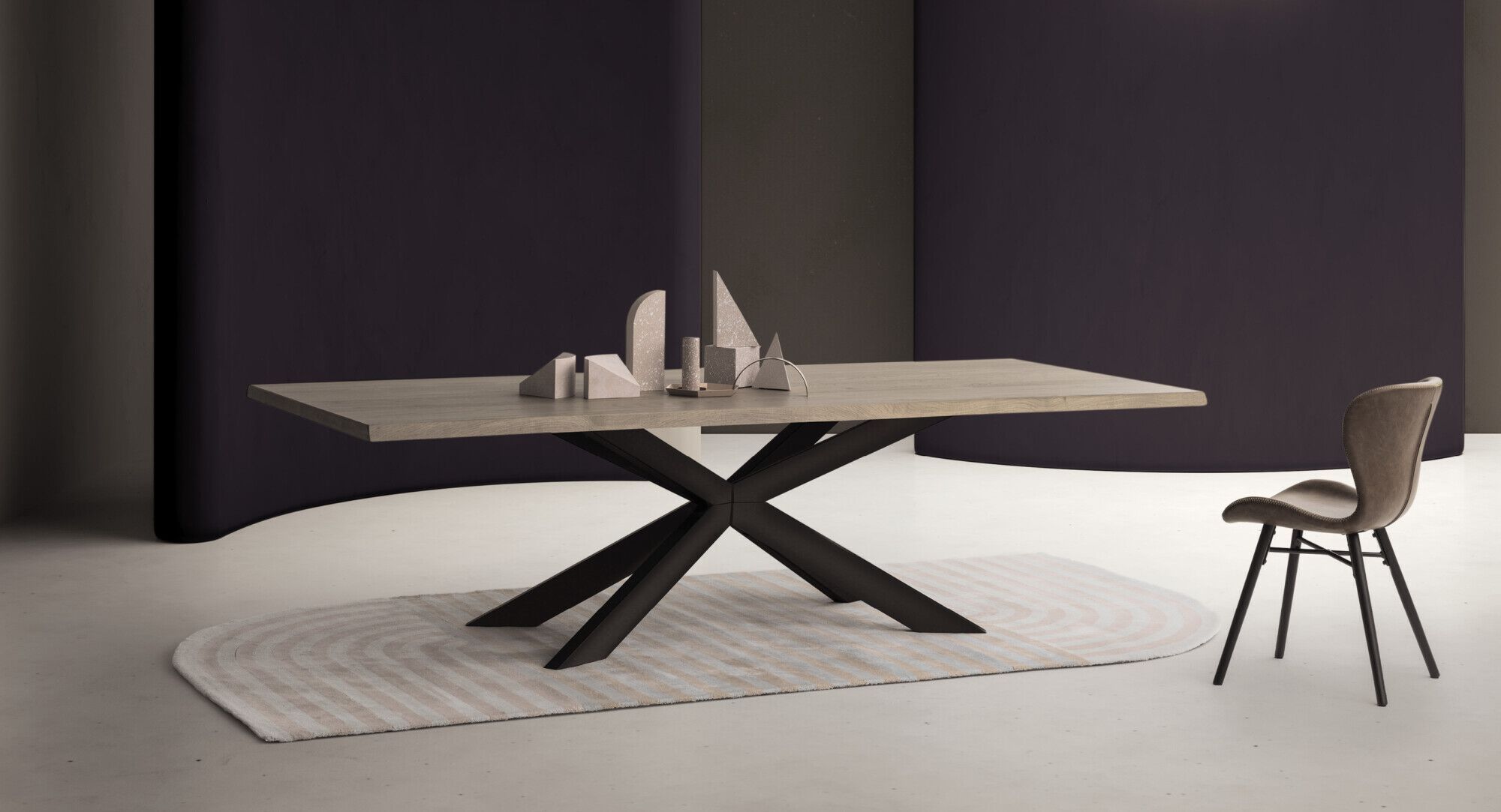 Прямоугольная столешница из дуба Devina Nais Free ARCH-00004391 - Вид №1