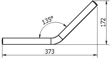 28056B Поручень LEDRO подвесной цвет хром LANGBERGER Accessories, LEDRO - Вид №3