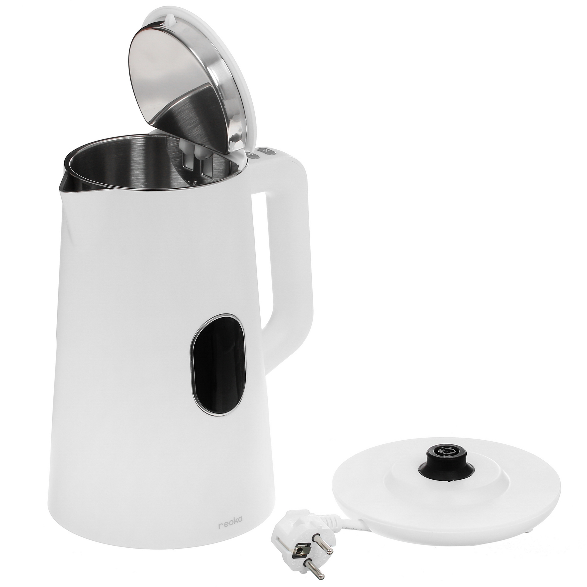 9973901 Электрочайник Reoka RKEK-01TSW белый STDN-0006403 - Вид №5