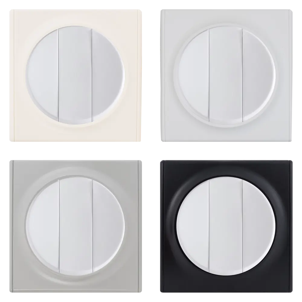 ONEKEYELECTRO Florence — 3-клавишный выключатель для умного освещения 82126974 STLM-0019860 - Вид №1