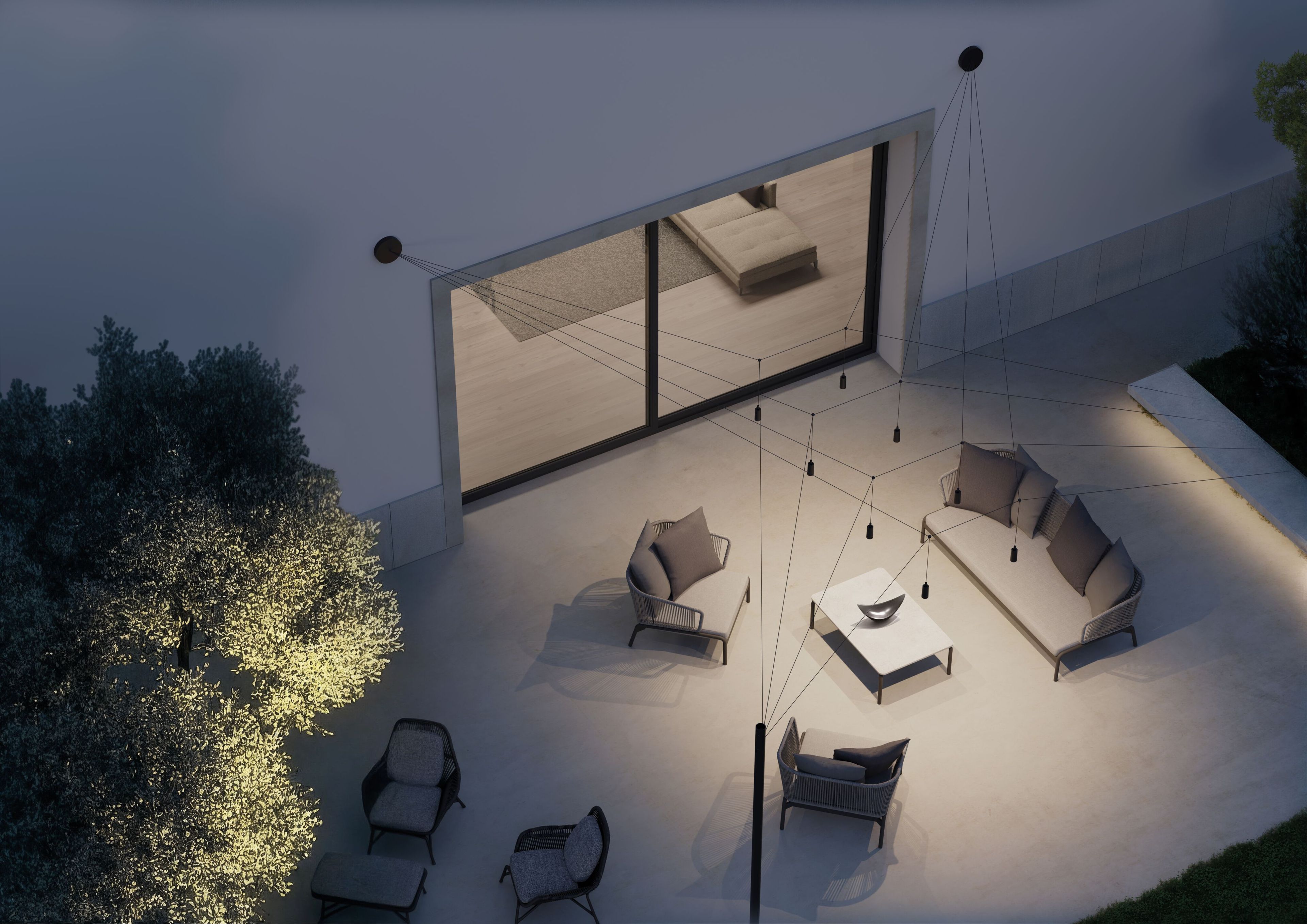 Металлическая наружная подвесная система SIMES Air-Lighting® ARCH-00095324 - Вид №7