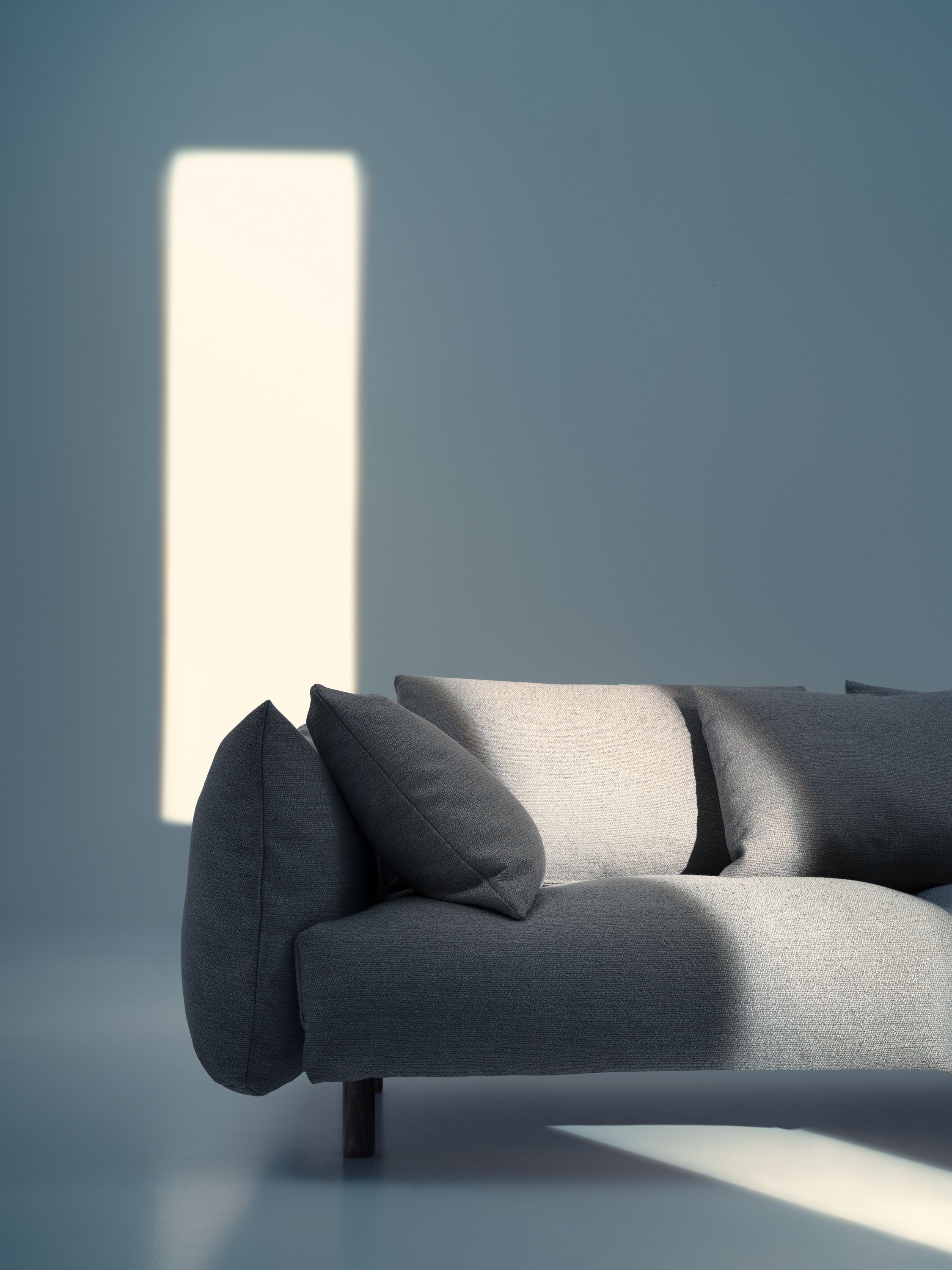 Диван из переработанной ткани Lema слоеный ARCH-00097187 - Вид №2