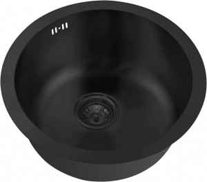 Мойка кухонная ZorG Inox R SZR-500 GRAFIT из нержавеющей стали, графит