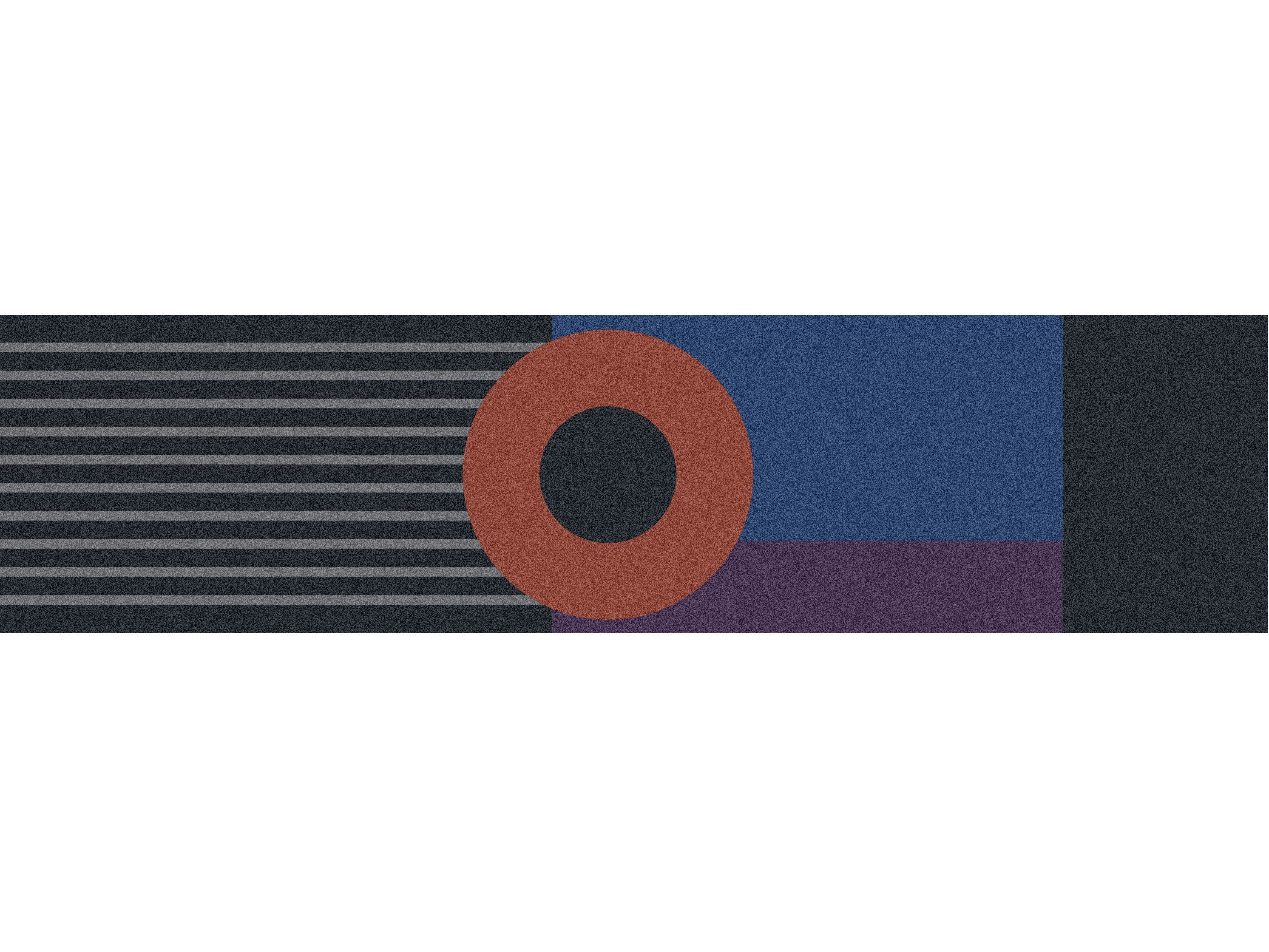 Узорчатый прямоугольный коврик для ванной комнаты Antoniolupi летающая геометрия ARCH-00001662 - Вид №1