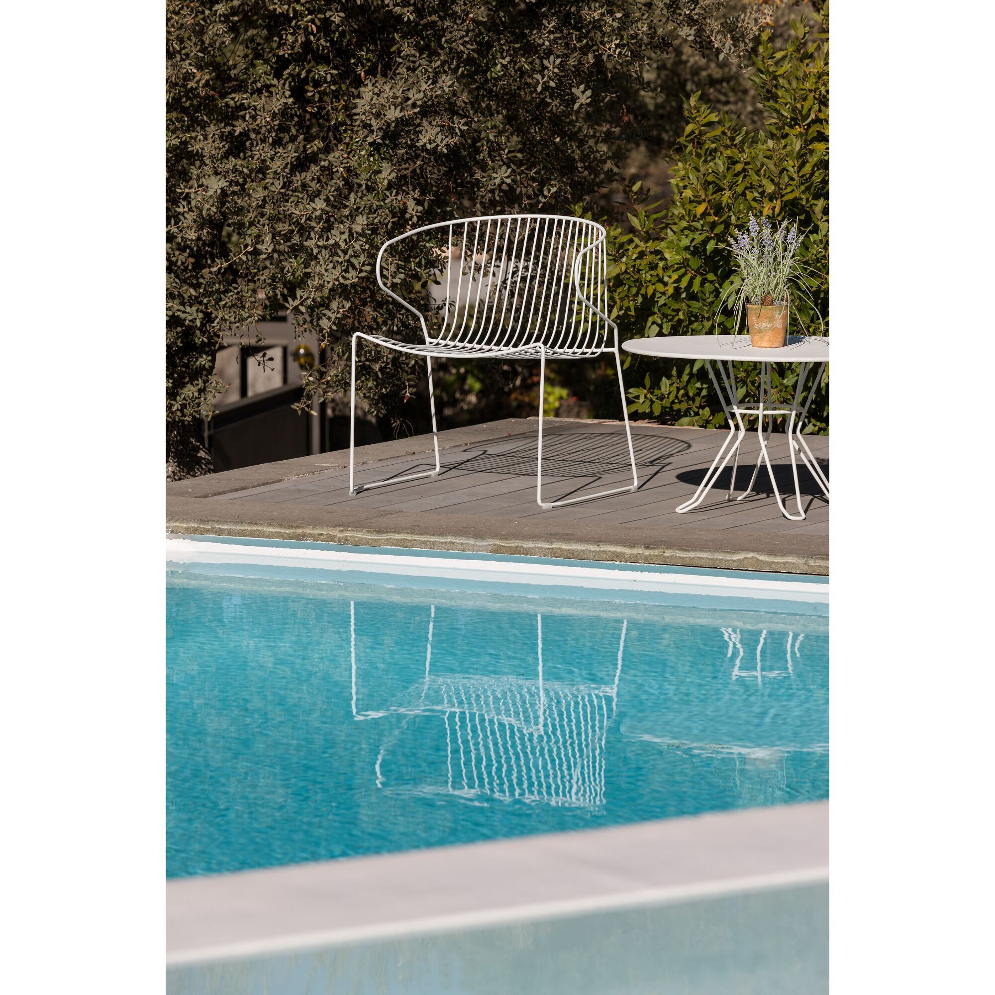 Стальной садовый стул с подлокотниками iSimar Bolonia ARCH-00052068 - Вид №4