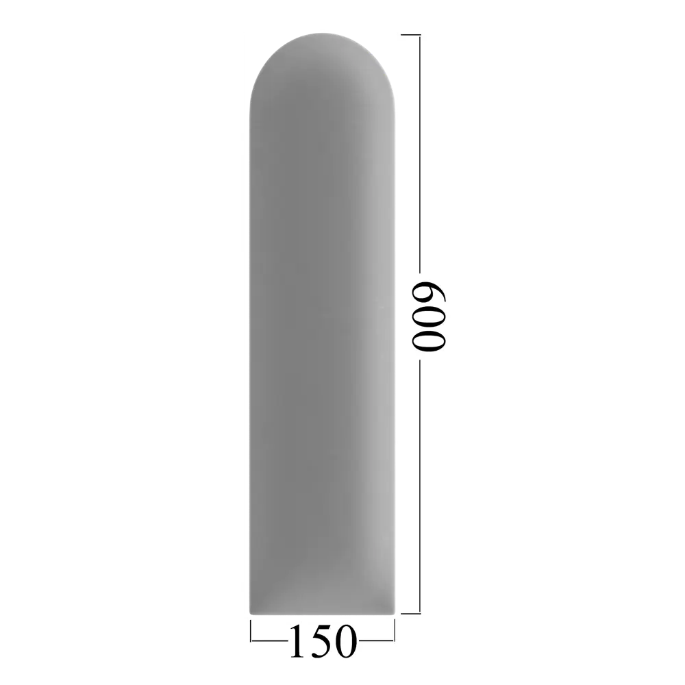 Панель тканевая Vilo 150x600 мм цвет oval серый Santreyd STLM-2110369 - Вид №5
