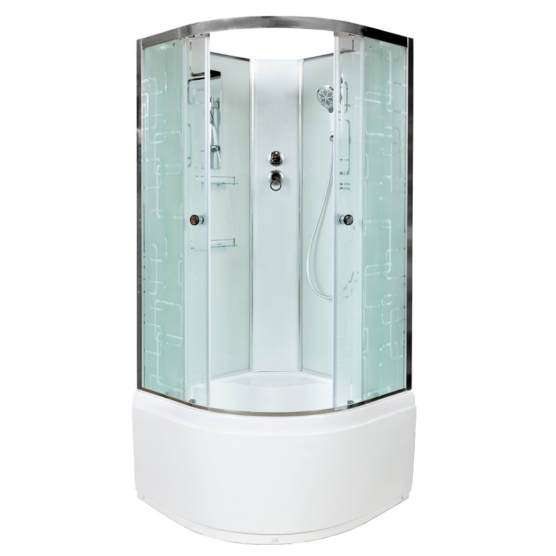 D120 L Душевая кабина DETO Серия D ЕМ4590 N (без крыши)