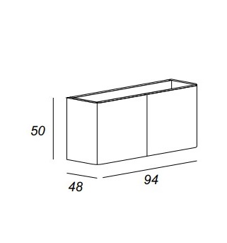 Мебель для ванной CEZARES LIVERPOOL 54669 Bianco Lucido - Вид №2