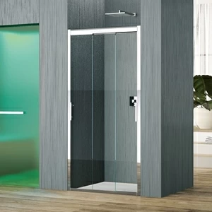 Двери в нишу 102 см ZEPHYROS 3P Novellini ZEPHYROS