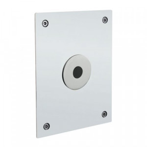 2521 Idral Скрытый настенный электронный сливной клапан для писсуаров серии ONE. Работает от батареи