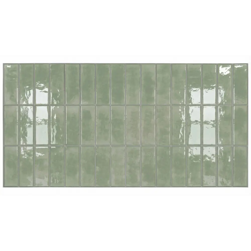 Листовая панель ПВХ Оливковая глазурь 962x478 мм 0.47 м² Santreyd STLM-2123941 - Вид №2