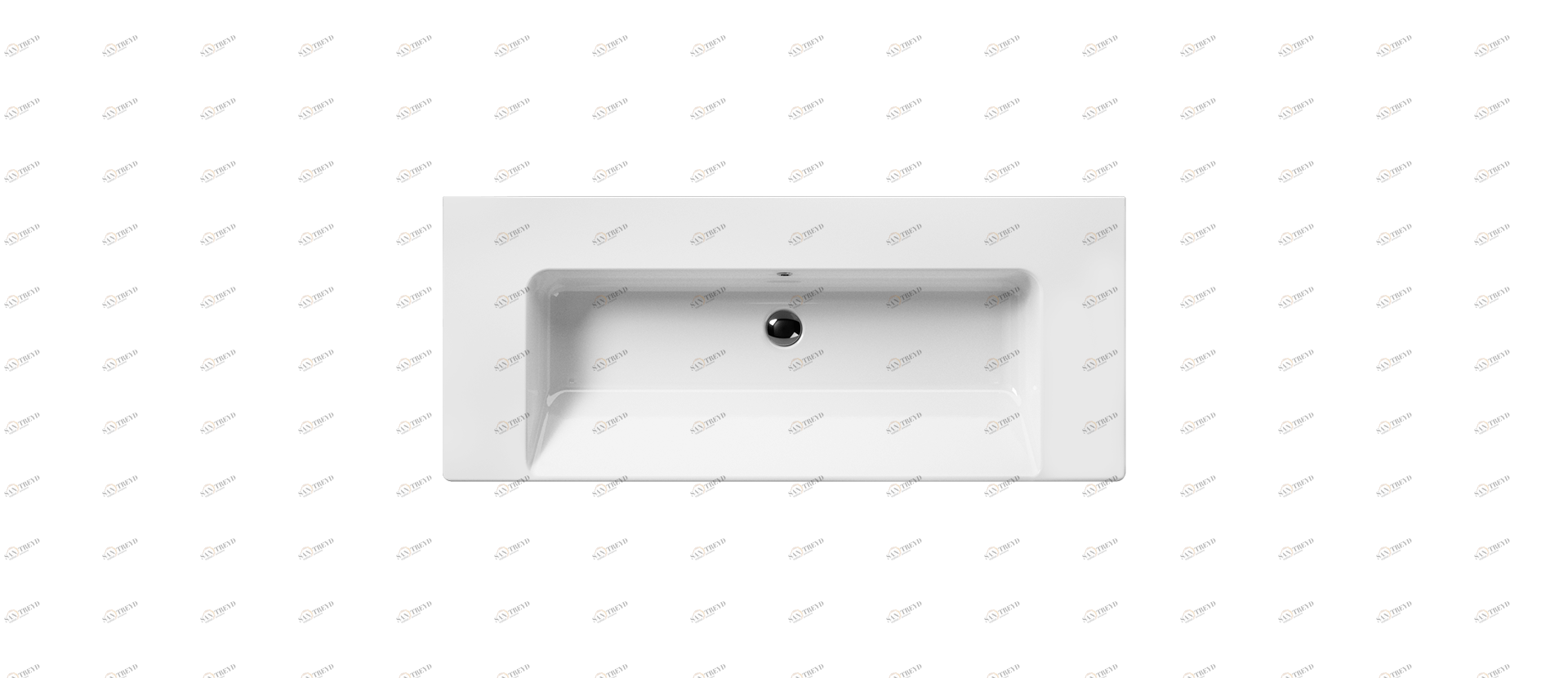 8624111 Подвесная раковина настенная овальная GSI ceramica Norm белая