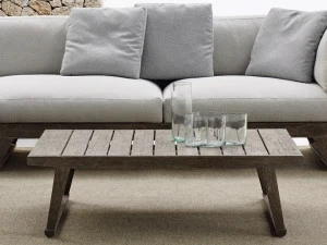 B&B Italia Outdoor Прямоугольный столик для сада из тика Gio