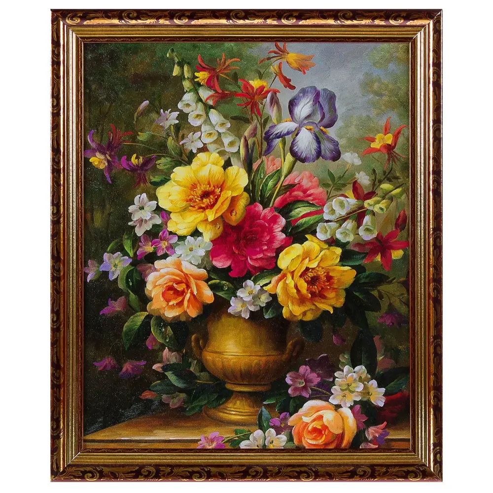 Постер в раме 40х50 см «Букет в вазе» Santreyd STLM-2168098