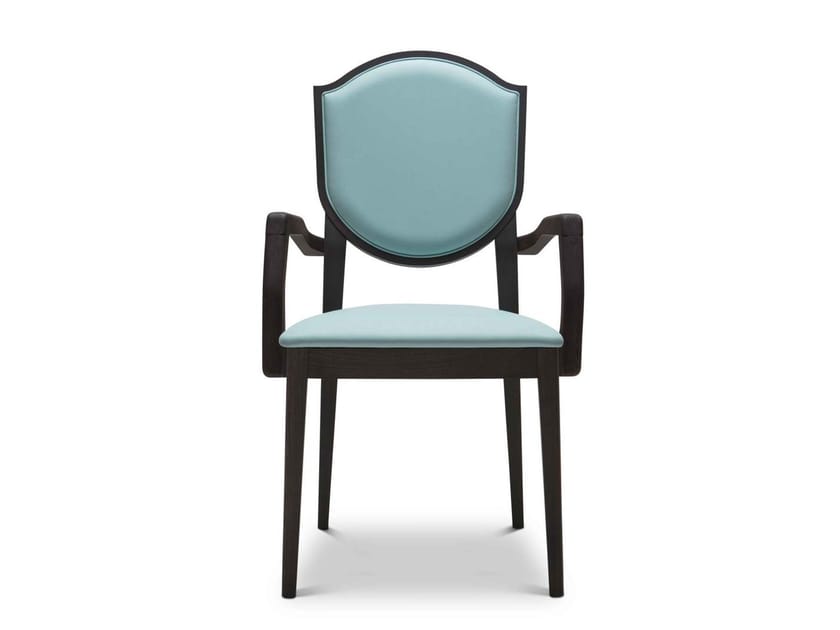 Мягкий штабелируемый стул с подлокотниками Origins 1971 Blason ARCH-00130543