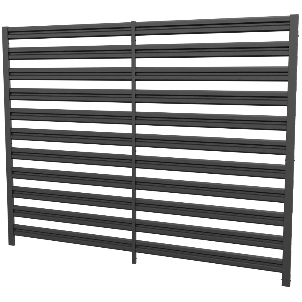 Еврожалюзи Горизонт 2.5x2 м RAL 7024 графит Santreyd STLM-2097762