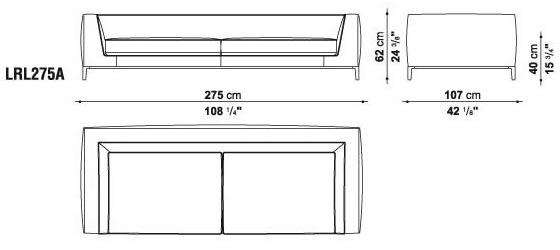 Maxalto Модульный угловой диван из ткани Lucrezia sun-id-1346409 - Вид №27
