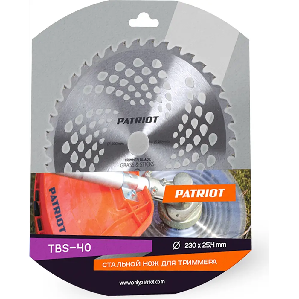 Нож для триммера Patriot TBS-40 Santreyd STLM-2114501 - Вид №3
