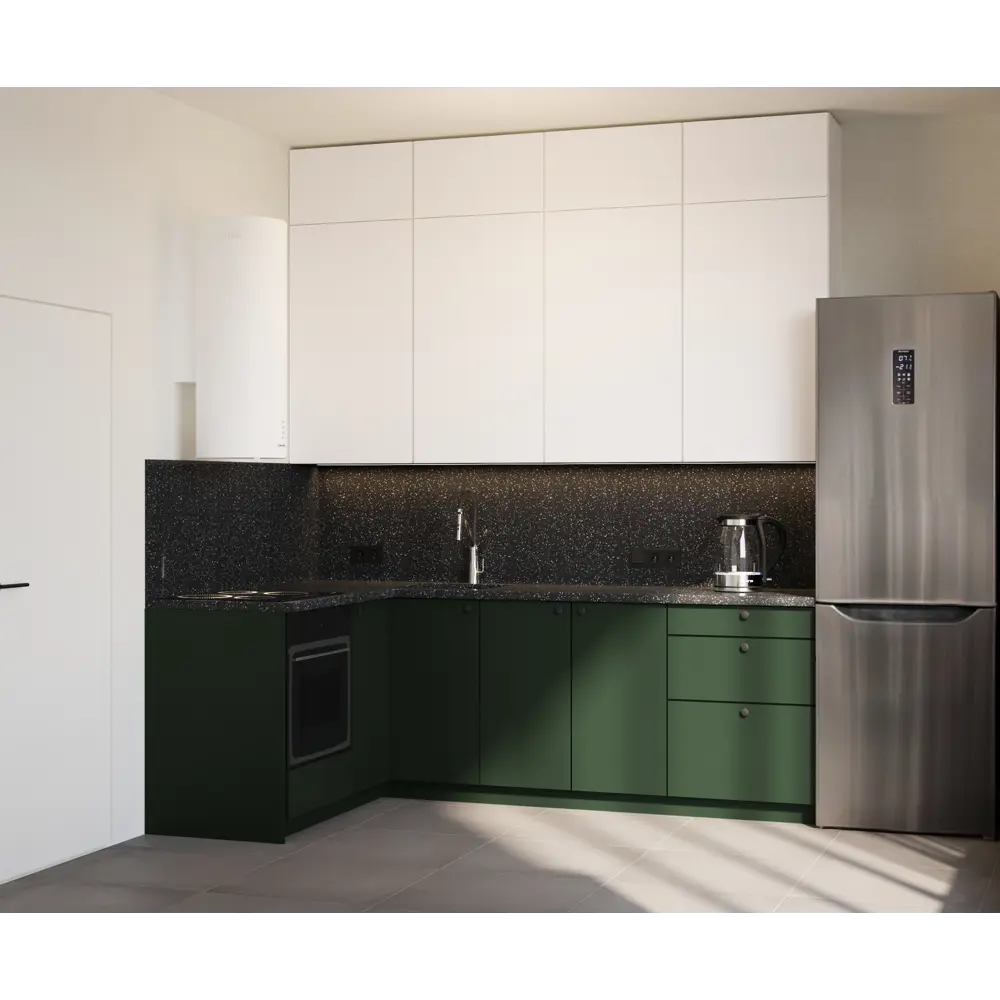 Фальшпанель для кухонного шкафа София Тайга 76.8x58 см KONSENSA ДСП цвет зеленый STLM-2085243 - Вид №2