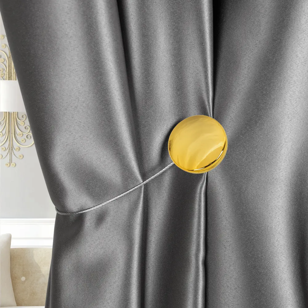 Клипса 45 мм с тросом цвет золото ТОРГОВЫЙ ДОМ ТЕКСТИЛЬ шарм STLM-2197543 - Вид №3