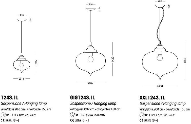 Cangini & Tucci Подвесной светильник из дутого стекла Arabesque sun-id-1357668 - Вид №3
