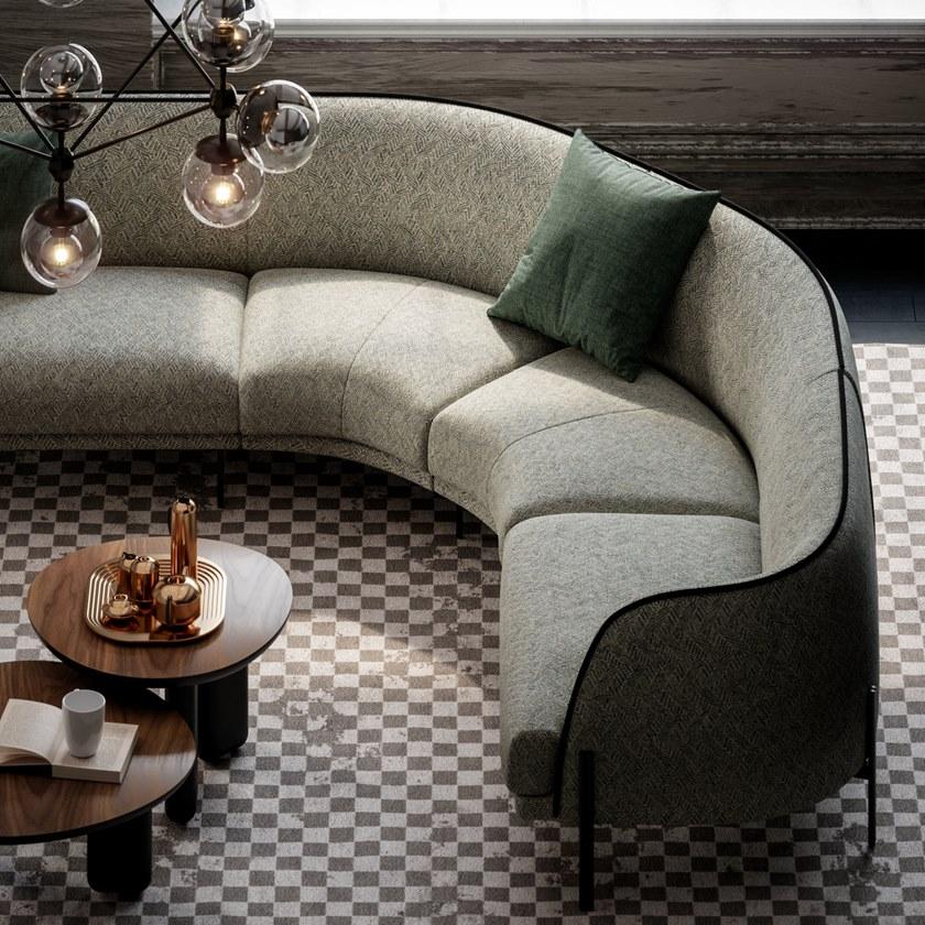 Liu Jo Living Collection Модульный тканевый диван Ceci est un caillou Cl1 - Вид №1