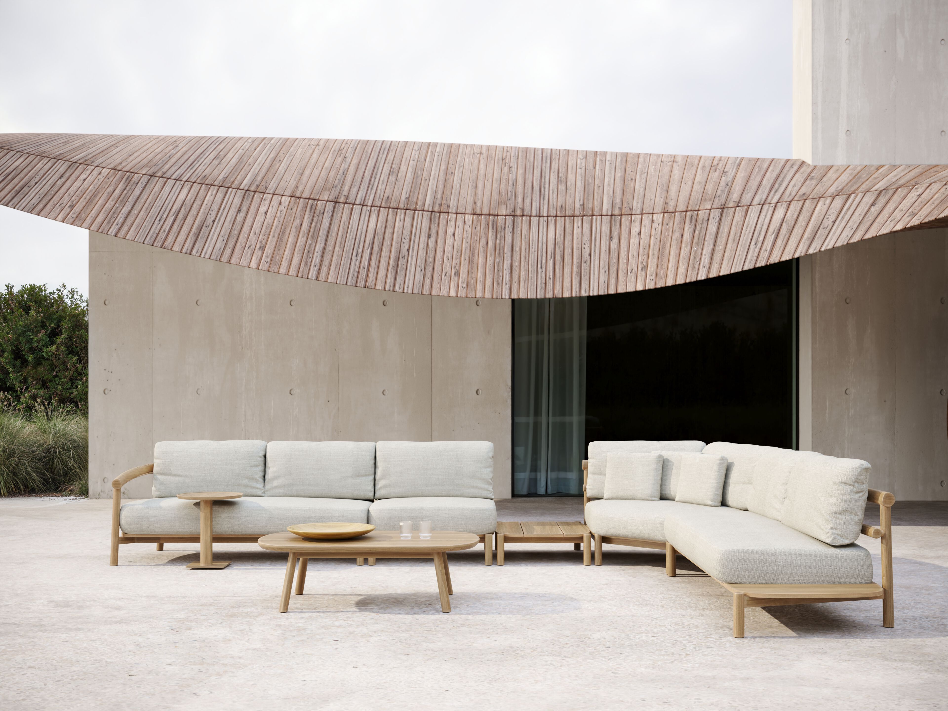 Тканевое садовое кресло SNOC Lyora ARCH-00063557 - Вид №2