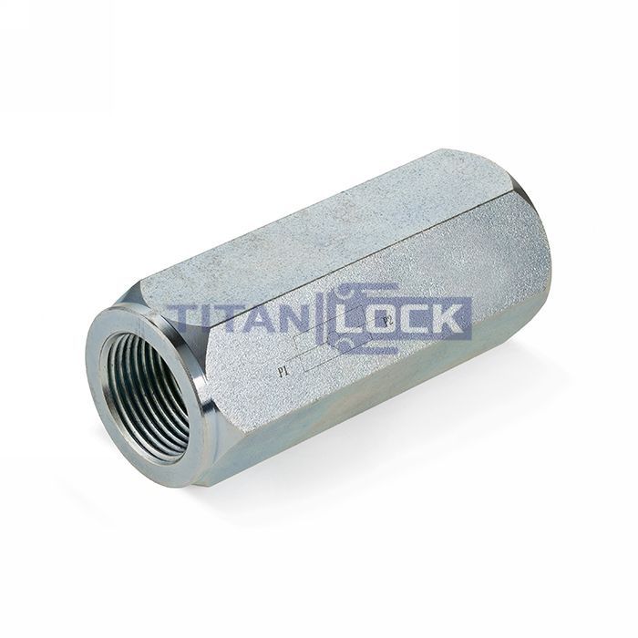 Гидравлический обратный клапан, 3/4", BP/BP, сталь, TLHPCV3/4FF TITAN LOCK  - Вид №1