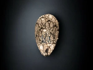 VGnewtrend Настенный светильник из нержавеющей стали с кристаллами Arabesque egg 7511769.97/.98