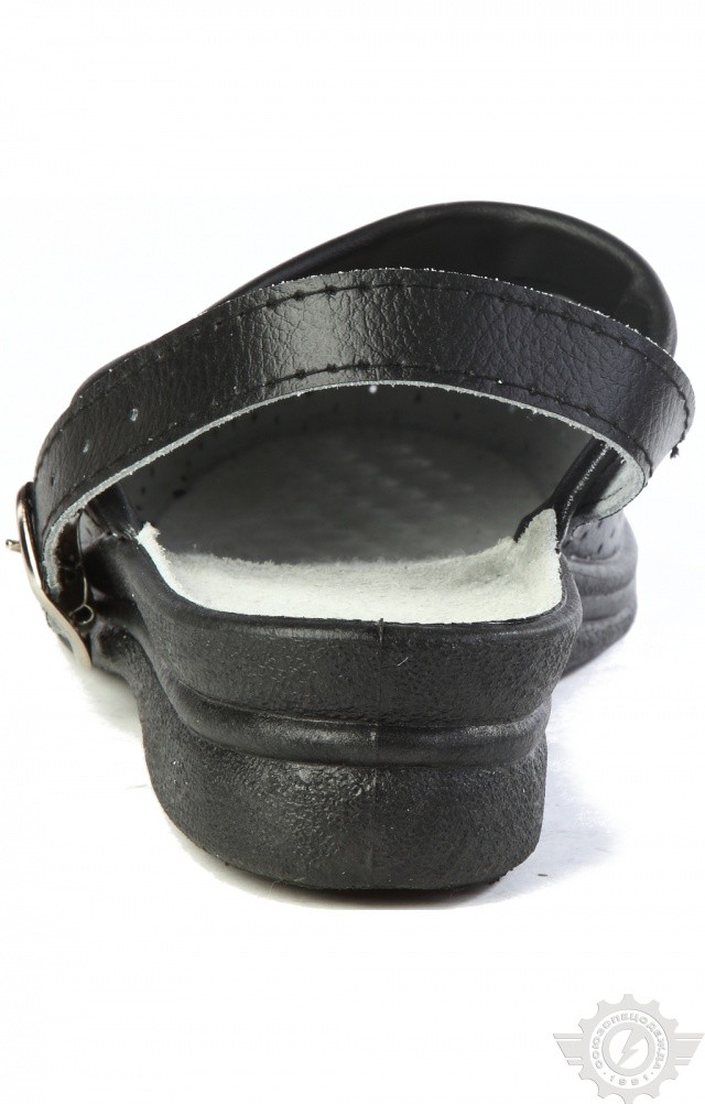 61807 Туфли Сабо женские темные  Медицинская обувь размер 38 Спецодежда  - Вид №4