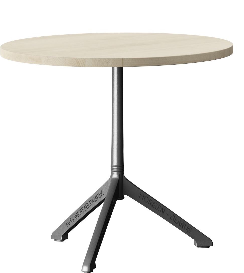 Круглый обеденный стол из массива дерева horgenglarus EPOC ARCH-00042574 - Вид №12