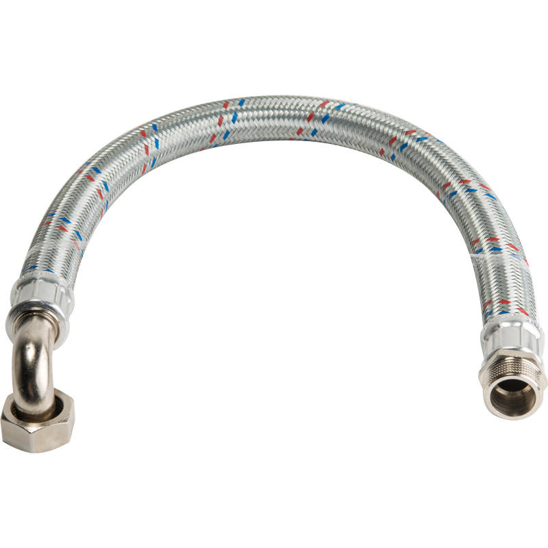 BELAMOS Угловая гибкая подводка для водоснабжения с резьбой 1" 82540139 STLM-0029326