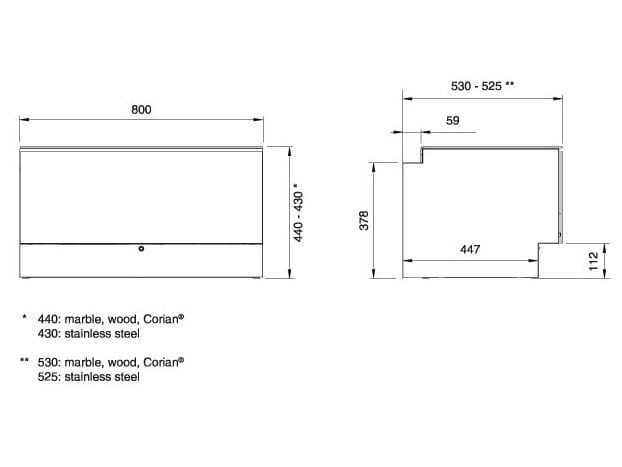 Санитарный модуль из матовой стали для умывальника CEADESIGN счеты ARCH-00062450 - Вид №2