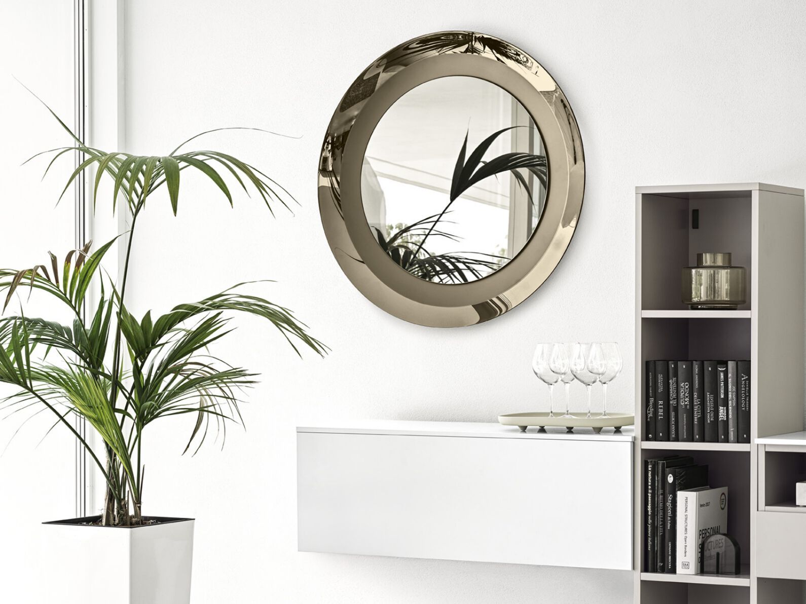 Настенное круглое зеркало Calligaris SURFACE ARCH-00037245 - Вид №1