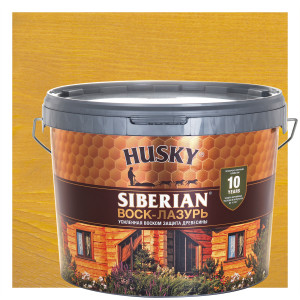 86765108 Воск-лазурь Siberian полуматовый калужница 9 STLM-0071498 HUSKY