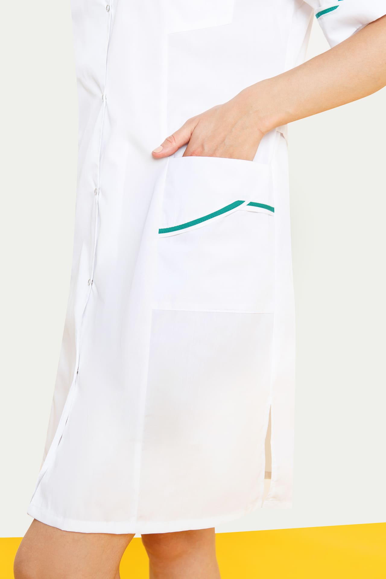 64736 Халат "Силуэт" женский  Медицинская одежда  размер 40/158-164 Спецодежда  - Вид №7