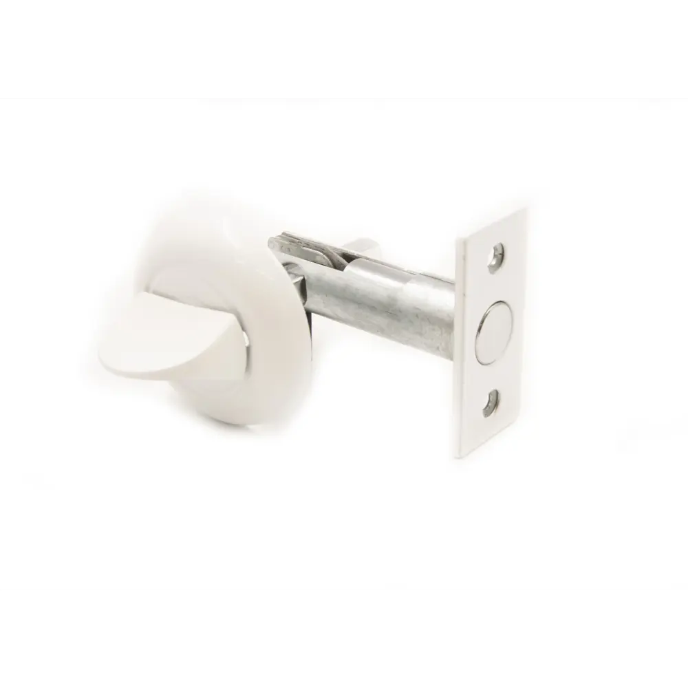 Задвижка врезная Palladium 76x22 мм сталь цвет белый STLM-2188309