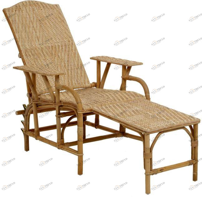 Kok Maison Шезлонг из ротанга Grand père 859