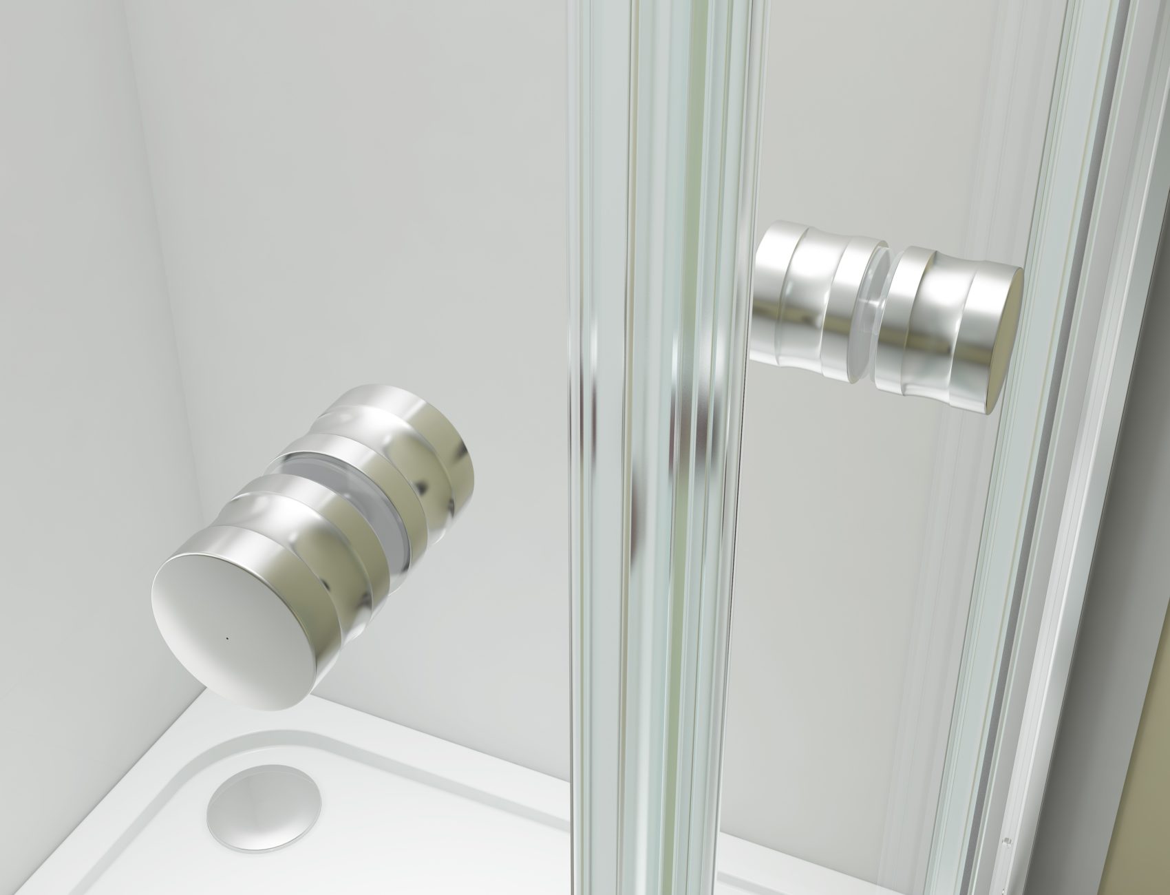 Душевой уголок A1202D0 Merlyn Ionic Хромированный  - Вид №2