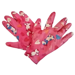 Перчатки садовые GARDEN FLOWERS GF-PN-07S размер S