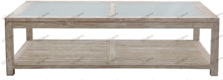 Il Giardino di Legno Прямоугольный журнальный столик с вещевым ящиком Zefiro Zefi0474