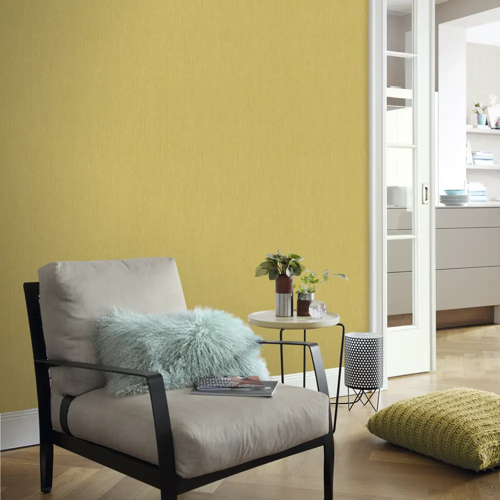 Обои флизелиновые Rasch Barbara жёлтые 1.06 м 800586 Barbara home collection xl STLM-2168136 - Вид №3
